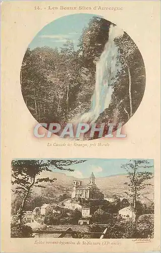 Cartes postales Les Beaux Sites d'Auvergne Eglise Romano Byzantine de St Nectaire (XIe Siecle)