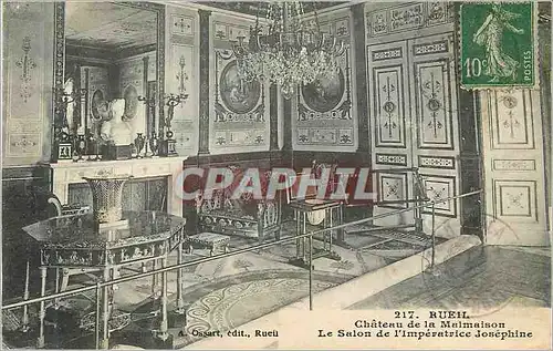 Cartes postales Rueil Chateau de la Malmaison le Salon de l'Imperatrice Josephine