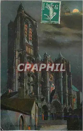 Cartes postales Bourges la Cathedrale