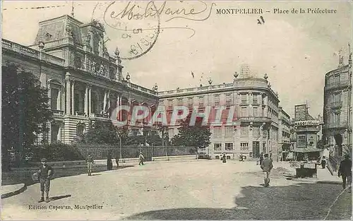 Cartes postales Montpellier Place de la Prefecture
