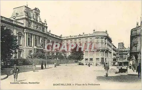 Cartes postales Montpellier Place de la Prefecture