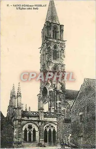 Ansichtskarte AK Saint Pere sur Vezelay L'Eglise (Cote Sud)