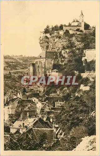 Ansichtskarte AK Rocamadour (Lot) Le Lot Illustre