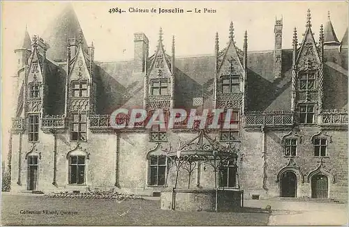 Cartes postales Chateau de Josselin Le Puits