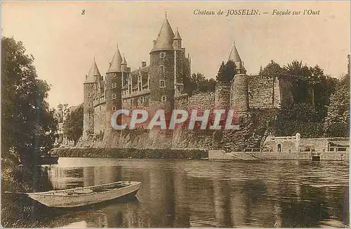 Ansichtskarte AK Chateau de Josselin Facade sur L'Ouest