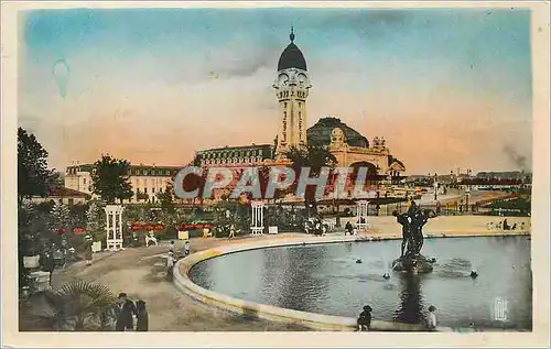 Cartes postales moderne Limoges La Gare et les Nouveaux Jardins