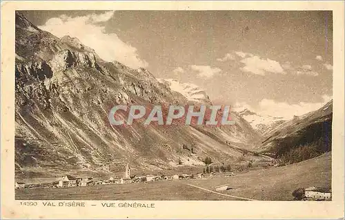 Cartes postales Val d'Isere Vue Generale Les Beaux Sites de France