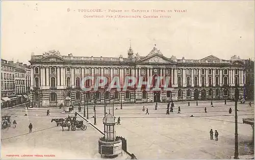 Cartes postales Toulouse Facade du Capitole (Hotel de Ville)