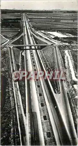 Cartes postales moderne L'Autoroute du Nord entre Lille et Douai Vocabulaire Geographique