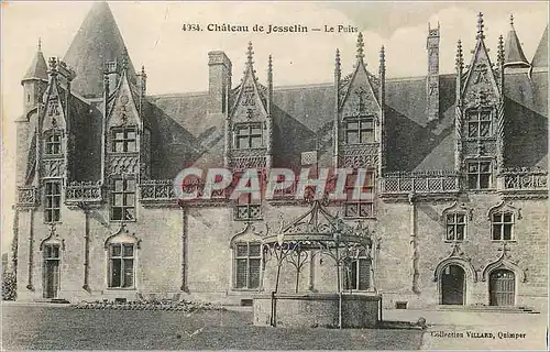 Cartes postales Chateau de Josselin Le Puits