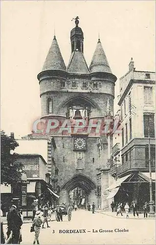 Cartes postales Bordeaux La Grosse Cloche