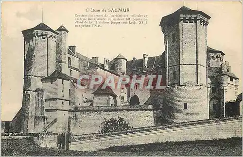 Cartes postales Chateau de Saumur