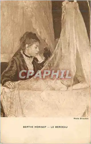Cartes postales Berthe Morisot Le Berceau