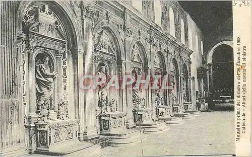 Cartes postales Messina Prima del Disastro del 28 Dicembre 1908