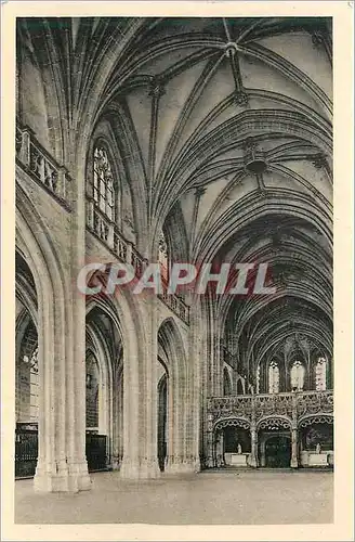 Cartes postales Eglise de Brou (Ain) La Nef