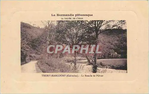 Ansichtskarte AK Thury Harcourt (Calvados) la Normandie Pittoresque La Boucle de l'Orne