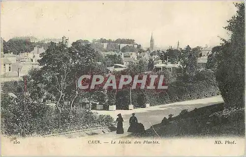 Ansichtskarte AK Caen Le Jardin des Plantes