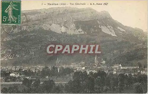 Cartes postales Nantua (Ain) Vue Generale