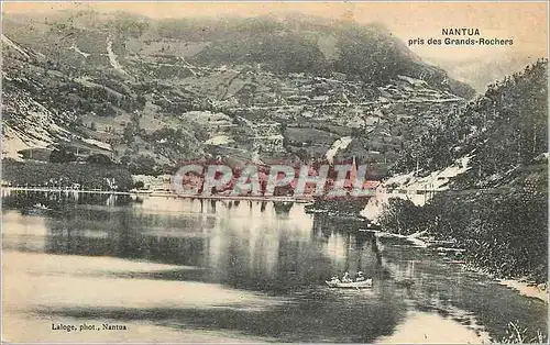 Cartes postales Nantua pris des Grands Rochers