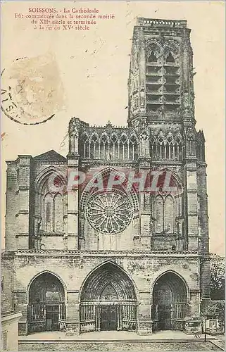 Cartes postales Soissons la Cathedrale