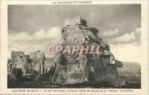 Cartes postales Les Baux (B du R) La Provence Pittoresque la Tour Sarrazine
