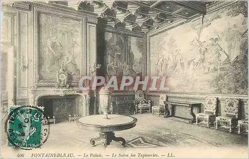 Cartes postales Fontainebleau le Palais le Salon des Tapisseries
