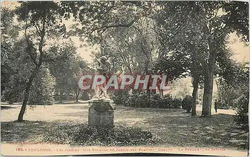 Ansichtskarte AK Toulouse les Jardins une Pelouse du Jardin des Plantes