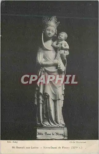 Cartes postales St Benoit sur Loire Notre Dame de Fleury (XIVe s)