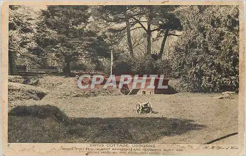 Cartes postales Swiss Cottage Osborne Model Fort (The Albert Barracks)