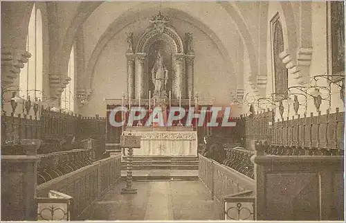 Cartes postales URT (B P) Abbaye de Belloc La Chapelle