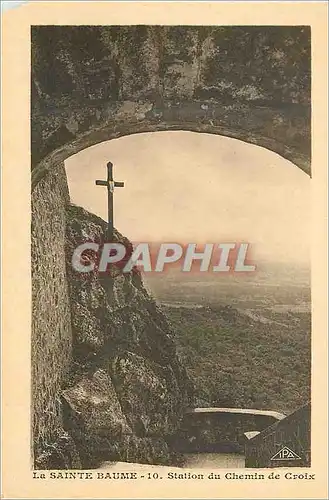 Cartes postales La Sainte Baume Station du Chemin de Croix