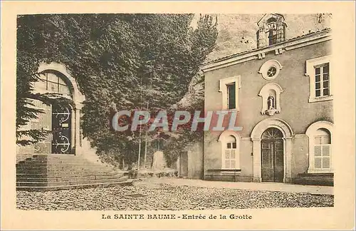 Cartes postales La Sainte Baume Entree de la Grotte