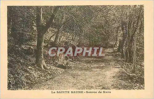 Ansichtskarte AK La Sainte Baume Source de Nans