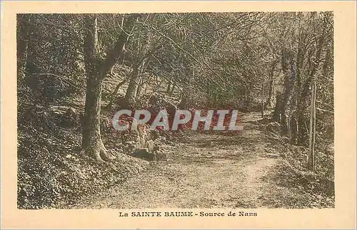 Cartes postales La Sainte Baume Source de Nans