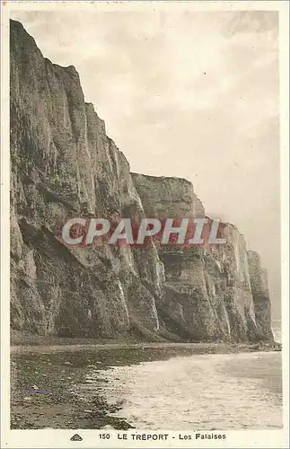 Cartes postales Le Treport les Falaises