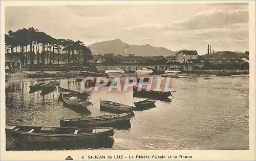 Cartes postales St Jean de Luz La Riviere l'Uxain et la Rhune