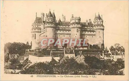 Cartes postales Pierrefonds Le Chateau (Cote Nord)
