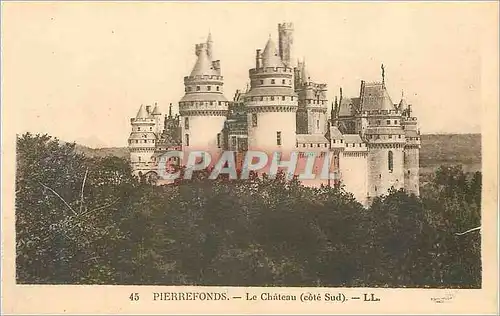 Ansichtskarte AK Pierrefonds Le Chateau (Cote Sud)