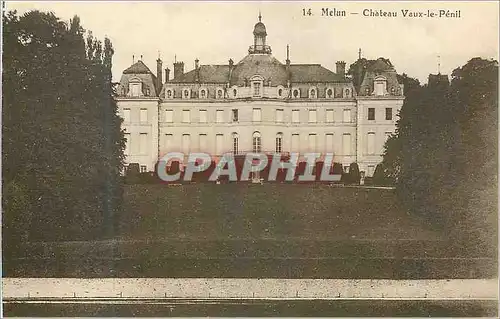 Cartes postales Melun Chateau Vaux le Penil