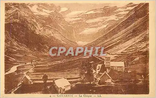 Cartes postales Gavarnie Le Cirque