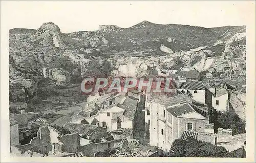 Ansichtskarte AK Les Baux Ruines du Chateau feodal detruit sous Louis XIII en 1632