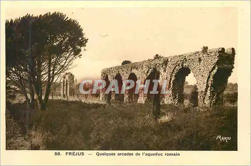 Cartes postales Frejus Quelques arcades de l'aqueduc romain