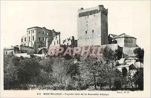 Ansichtskarte AK Montmajour Facade midi de la Nouvelle Abbaye