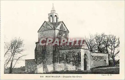 Cartes postales Montmajour Chapelle Ste Croix