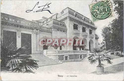 Cartes postales Vichy Le Theatre