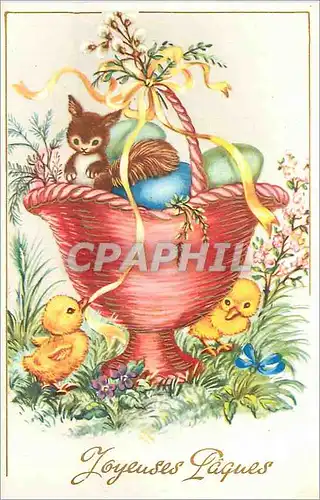 Cartes postales Joyeuses Paques