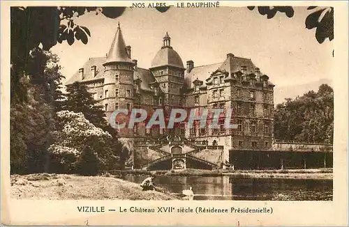 Cartes postales Vizille Le Chateau XVIIe siecle (Residence Presidentielle)