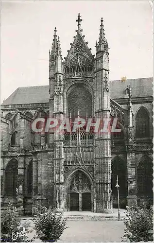 Moderne Karte Limoges (Haute Vienne) La Cathedrale Porte St Jean