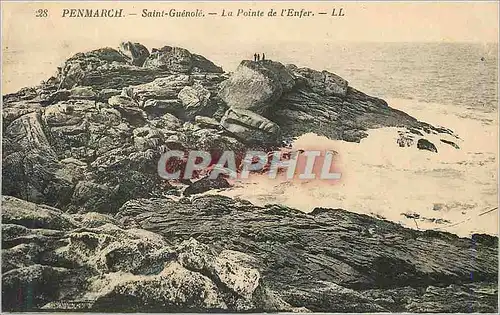 Cartes postales Penmarch Saint Guenole La Pointe de l'Enfer