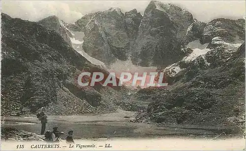 Cartes postales Cauterets Le Vignemale